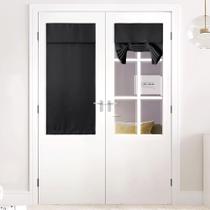Cortina de porta Blackout NICETOWN com isolamento térmico 66x127cm Cortina de porta Blackout NICETOWN com isolamento térmico 66x127cm