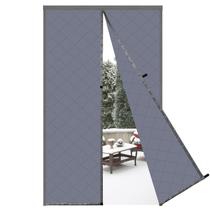 Cortina de porta com isolamento térmico magnético Risareyi 39x87cm Cortina de porta com isolamento térmico magnético Risareyi 39x87cm