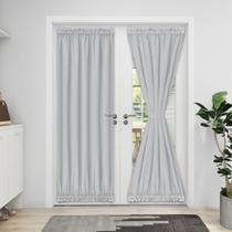 Cortina de porta Easy-Going 64x183 cm Blackout Privacy Greyish Cortina de porta Easy-Going 64x183 cm Blackout Privacy Greyish