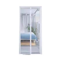 Cortina De Porta Em Tela Anti-Mosquito Com Abertura Automática Para Sala De Estar, Quarto E Sala De