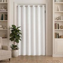 Cortina de Porta Supreme 1,30 x 2,20m BLACKOUT BLECAUT Sala, Quarto, Cozinha ou Provador Cortina de Porta Supreme 1,30 x 2,20m BLACKOUT BLECAUT Sala, Quarto, Cozinha ou Provador
