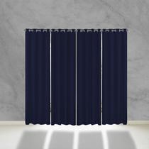Cortina De PVC Blackout 5,60m x 2,30m Para Sala Quarto Cozinha