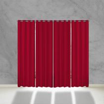 Cortina De PVC Blackout 5,60m x 2,30m Para Sala Quarto Cozinha