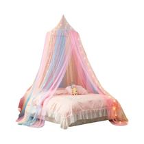 Cortina De Quarto De Bebê Princesa Arco-Íris, Mosquiteiro Em Forma De Cúpula, Tenda De Berço, Cortina De Quarto De Bebê Princesa Arco-Íris, Mosquiteiro Em Forma De Cúpula, Tenda De Berço,