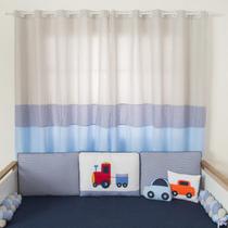 Cortina de Quarto Infantil e Bebê Carros