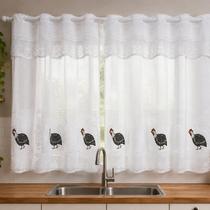 Cortina De Renda 2,50x1,20 Sala Quarto Cozinha Estampada Cortina De Renda 2,50x1,20 Sala Quarto Cozinha Estampada