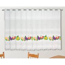 Cortina de Renda Bartolini Frutas 2,20m x 1,20m Cortilester