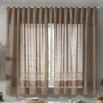 Cortina de Renda para Cozinha Valencia 2,00m x 1,20m - Interlar