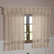 Cortina de Renda para Cozinha Valencia 2,00m x 1,50m - Interlar