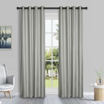 Cortina de Tecido Rustica Realce Cinza 3,60x2,50m Pemogo Cortina de Tecido Rustica Realce Cinza 3,60x2,50m Pemogo