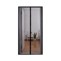 Cortina De Tela Magnética Listrada Para Porta, Rede Mosquiteira, Divisória Sem Mãos Para Quarto,