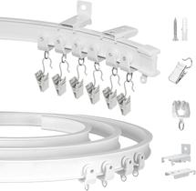 Cortina de teto KOLAKO Flexível Curvada de 4,2 m com acessórios Cortina de teto KOLAKO Flexível Curvada de 4,2 m com acessórios