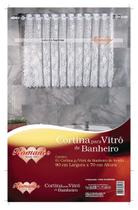 Cortina De Vitrô De Banheiro De Renda