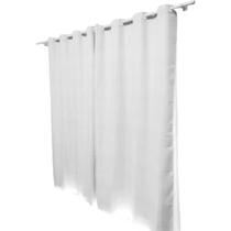 CORTINA DE VOIL COM BLACKOUT PVC 2,76x2,00 PARA VARÃO DE 2 METROS