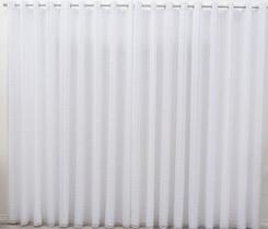 Cortina De Voil Voal para Sala e Quarto 5,00x 2,80 Branco Cortina De Voil Voal para Sala e Quarto 5,00x 2,80 Branco