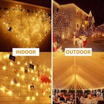 Cortina Decoração Natal 3x3 Metros 110v/220v Bivolt 300 Leds Cortina Decoração Natal 3x3 Metros 110v/220v Bivolt 300 Leds