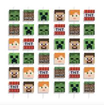 Cortina Decorativa 36 Peças Festa Minecraft Cromus Festas - Inspire sua Festa Loja
