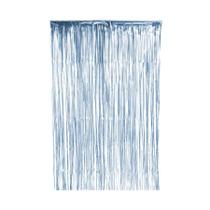 Cortina Decorativa Fosca Azul L1 x A2 m- 01unidade - Artlille