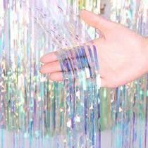 Cortina Decorativa Metalizada Furta-Cor L1 x A2 m - 1 unidade - Rizzo