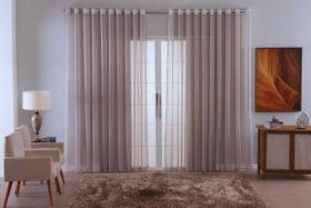 cortina delicate voal liso quarto sala decoraçao 6,00x2,80