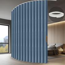 Cortina Divisória Jilron Sanfona Blackout 457x274cm