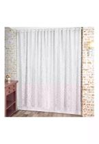 Cortina Donna Inter 300x230 cm Rustique com Forro Branco Cortina Donna Inter 300x230 cm Rustique com Forro Branco
