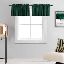 Cortina DONREN Christmas Green Blackout Valances 107x46 cm Cortina DONREN Christmas Green Blackout Valances 107x46 cm