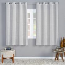 Cortina Dora 2,80M X 2,30M Sala Porta Balcão Brilho Areia