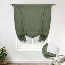 Cortina DriftAway Balloon Roman Shade 99x140 cm verde oliva