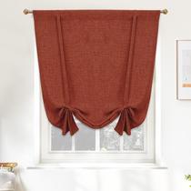 Cortina DriftAway Balloon Roman Shade 99x140cm Laranja Queimada Cortina DriftAway Balloon Roman Shade 99x140cm Laranja Queimada