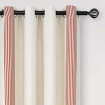 Cortina DriftAway Linen Listrada Blackout 127x213cm Thermal