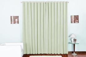 Cortina Duda Para Varão Simples 2,00m x 1,70m Oxford Palha Cortina Duda Para Varão Simples 2,00m x 1,70m Oxford Palha