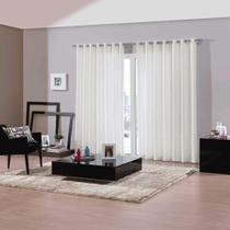 Cortina Duo Bella Janela Tecido Lisa Quarto 4,20m x 2,50m