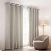 Cortina Duo Duna Voil Com Corta Luz Tecido 260x230 Blackout Beclaute Camesa Cortina Duo Duna Voil Com Corta Luz Tecido 260x230 Blackout Beclaute Camesa