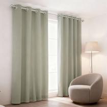 Cortina Duo Duna Voil Com Corta Luz Tecido 260x230 Blackout Beclaute Camesa Cortina Duo Duna Voil Com Corta Luz Tecido 260x230 Blackout Beclaute Camesa