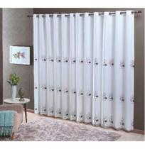 Cortina Dupla Doha Ilhoses 300x250cm Sultan