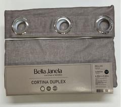 Cortina Duplex 4,20 x 2,50 Bellini Bella Janela