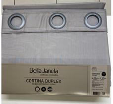 Cortina Duplex 4,20 x 2,50 Lisa Bella Janela