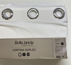 Cortina Duplex 6,60 x 2,50 Bellini Bella Janela
