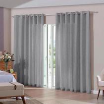Cortina Duplex Bella Janela Glam Alumínio 3,00x1,70m