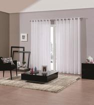 Cortina Duplex Bellini 3,00x1,70m Branca - Bella Janela