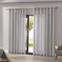 Cortina Duplex Malta 4,20x2,30m Taupe - Bella Janela