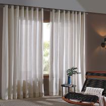 Cortina Duplex Mônaco 5,40x2,80m Linho - Bella Janela