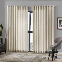 Cortina Duplex Monaco Bella Janela Ilhós Redondo 4,20 x 2,80