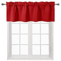 Cortina DWCN Red Christmas Valance Blackout 132x46 cm Cortina DWCN Red Christmas Valance Blackout 132x46 cm
