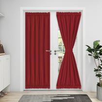 Cortina Easy-Going 25x183 cm Blackout Privacy Red