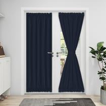 Cortina Easy-Going 25x183 cm Blackout Rod Pocket Navy Cortina Easy-Going 25x183 cm Blackout Rod Pocket Navy