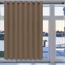 Cortina Easy-Going Camel Blackout com isolamento térmico 254x213cm Cortina Easy-Going Camel Blackout com isolamento térmico 254x213cm