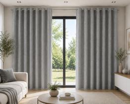 Cortina Elegance Jacquard 7,00x2,80 Caimento Perfeito