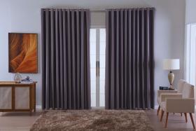 cortina ellegance quarto sala blackout em tecido 3,00x2,80